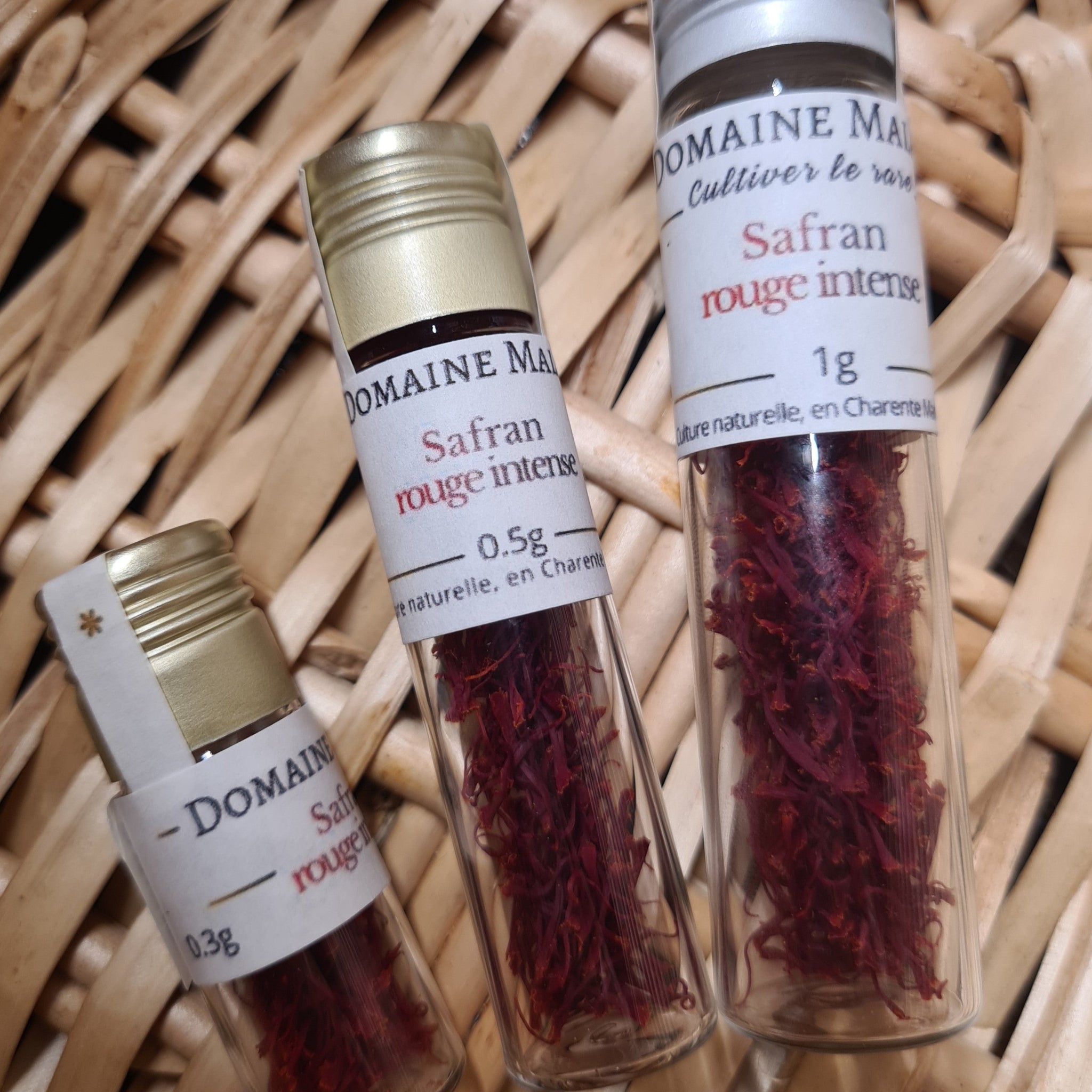 Safran rouge intense