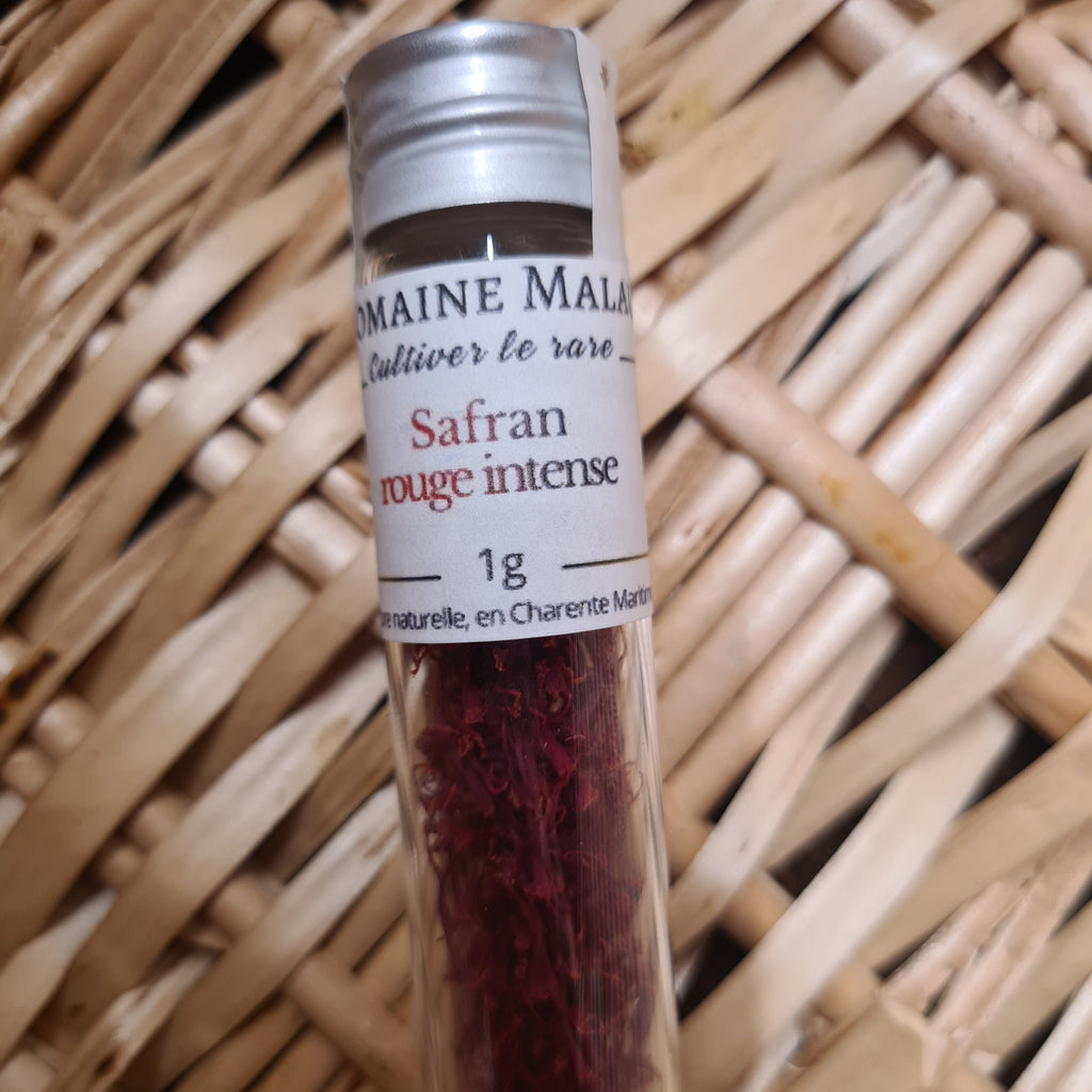 Safran rouge intense