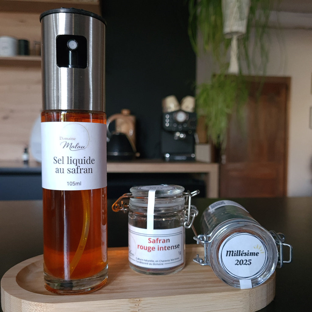 Sel liquide au safran