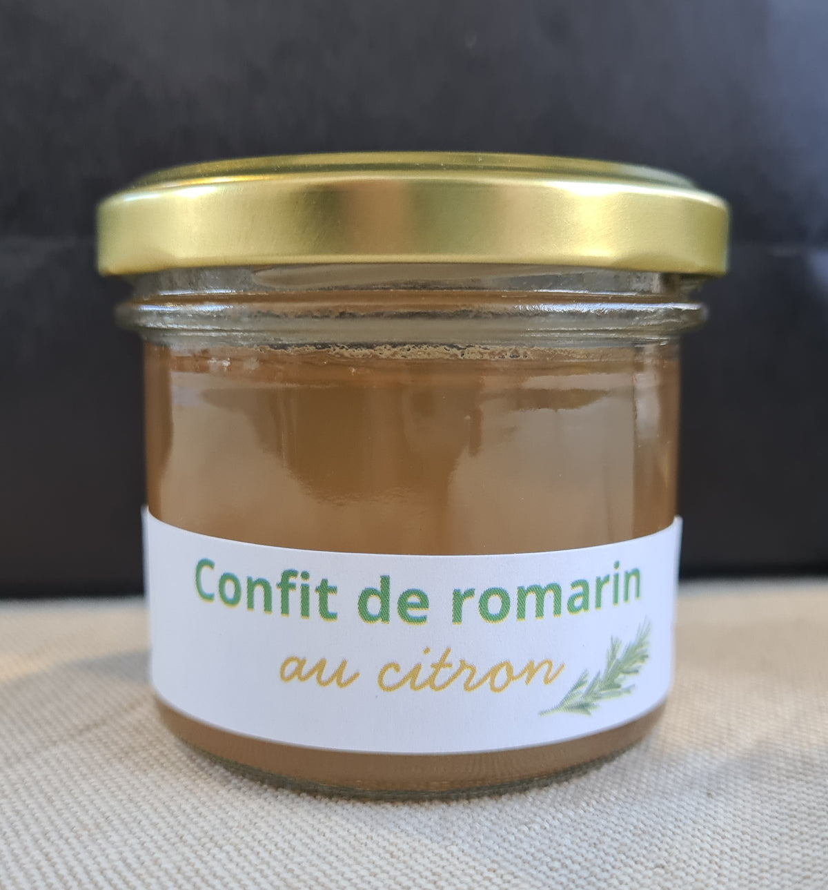 Confit de romarin au citron