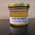 Confit de thym au citron vert