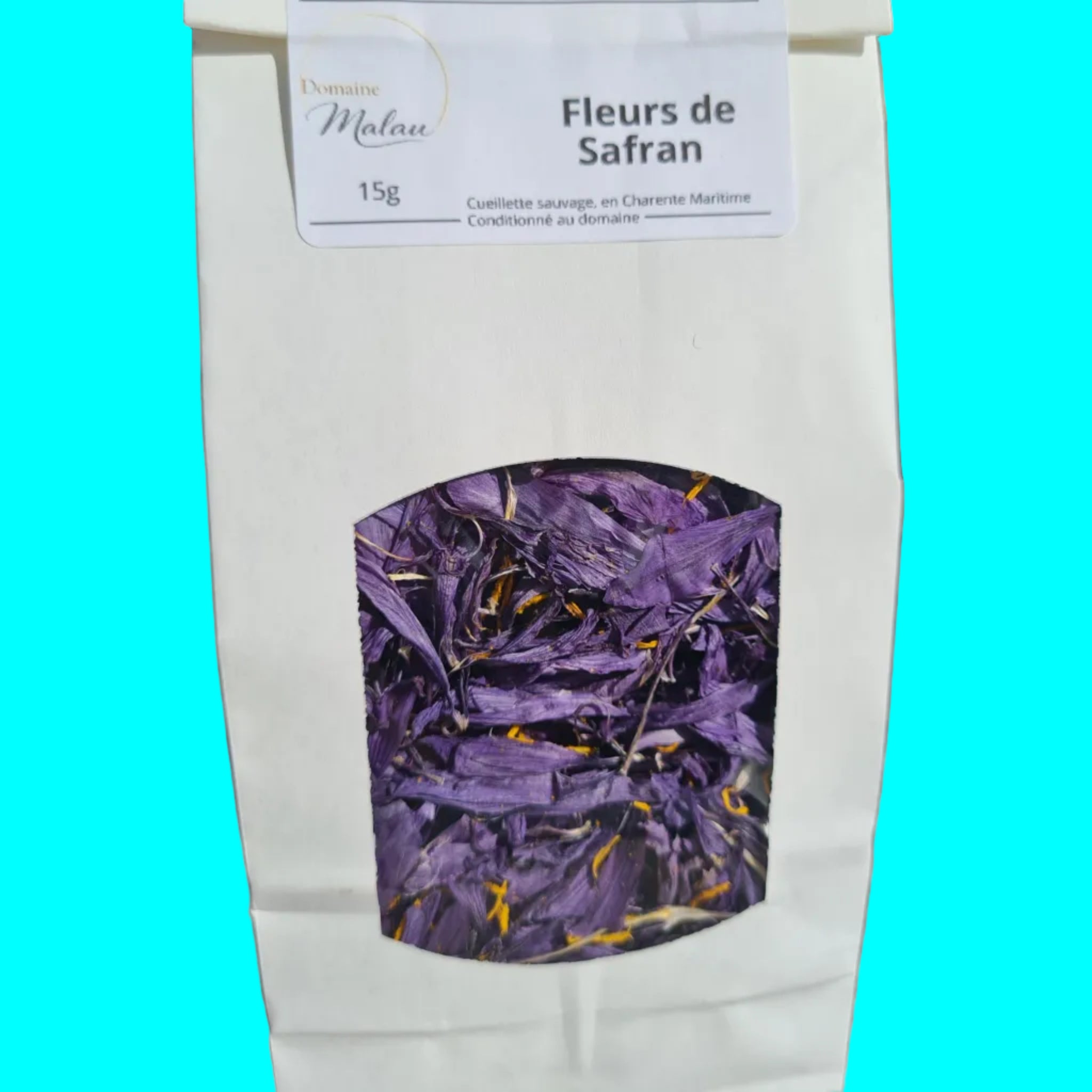 Fleurs de safran sèches